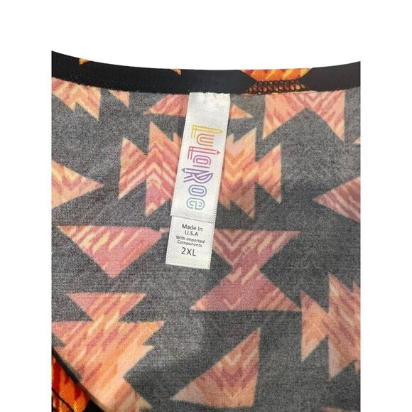 LuLaRoe Lynnae Women's Long Sleeve Fall Like Top - Picture 3 of 6